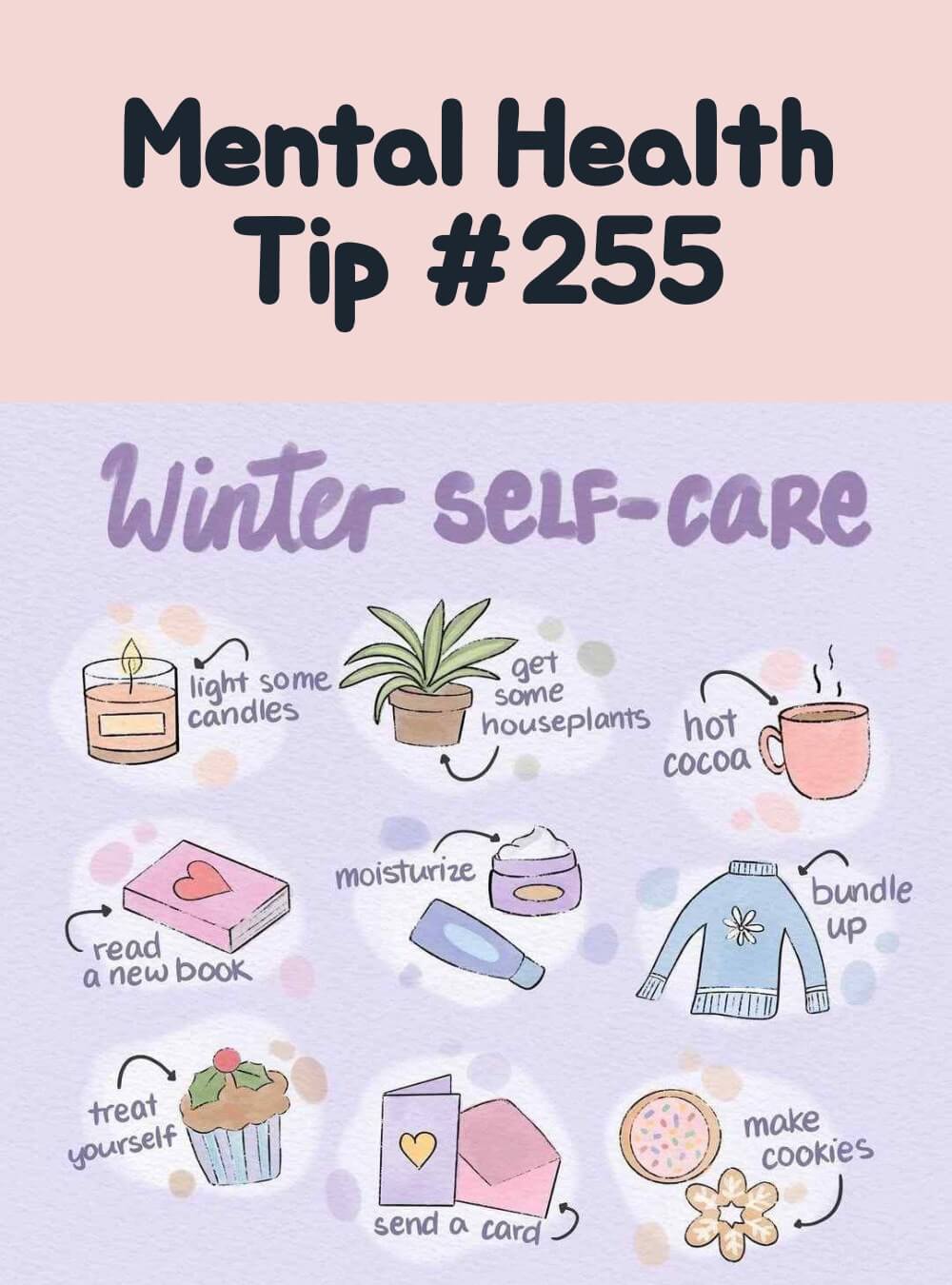 Emotional Well-being Infographic | Mental Health Tip #255